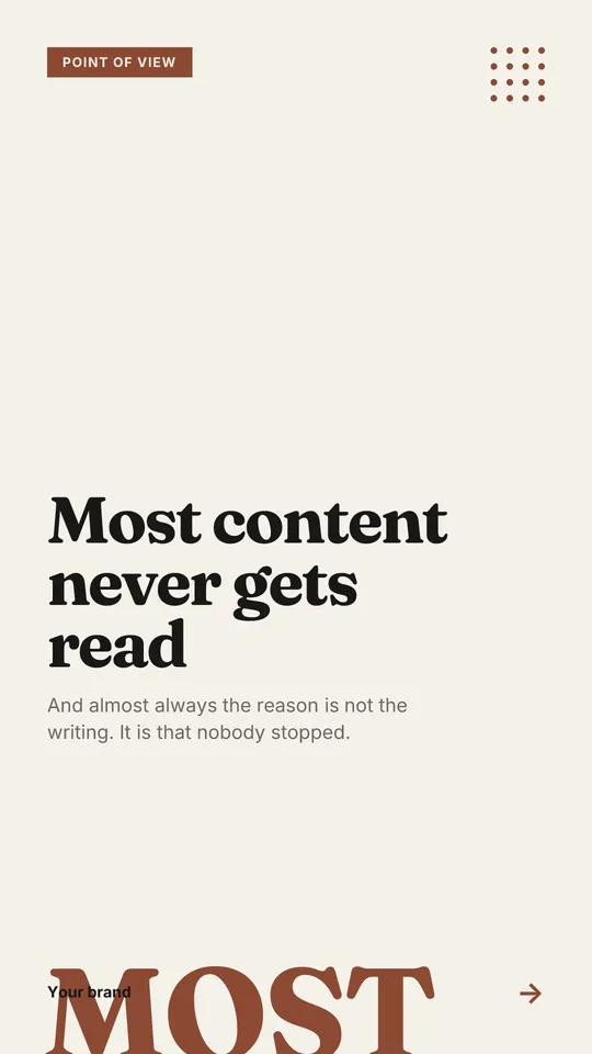 Editoriale — story A