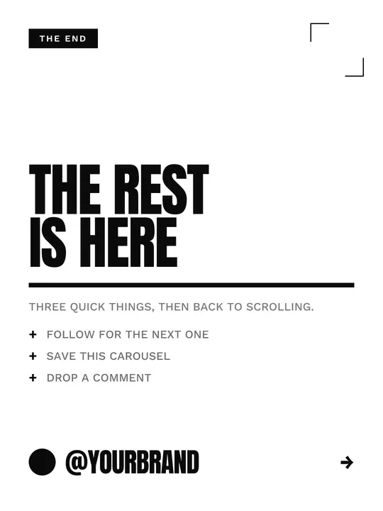 Manifesto — Closing slide