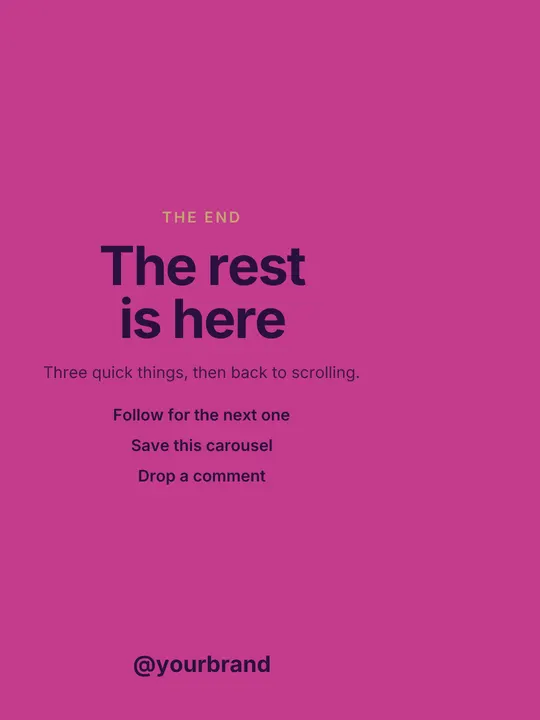 Prisma — Closing slide
