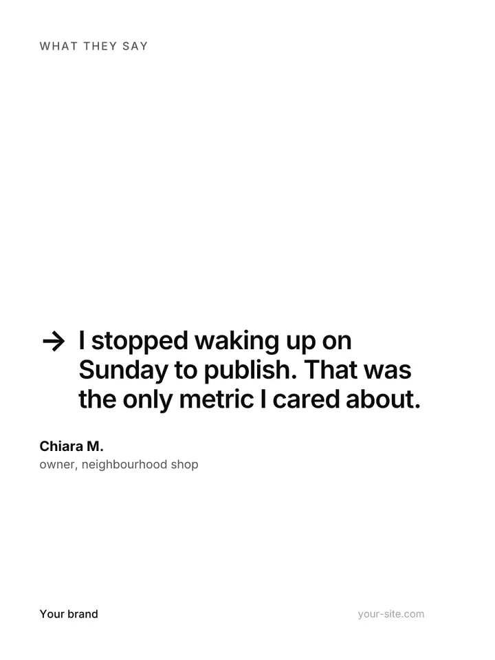 Scheda — Quote