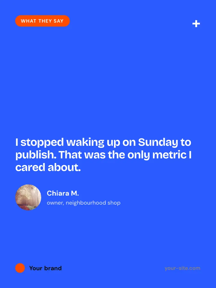 Timbro — Quote
